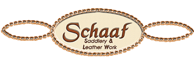 Schaaf Saddlery & Leather Work, Logo